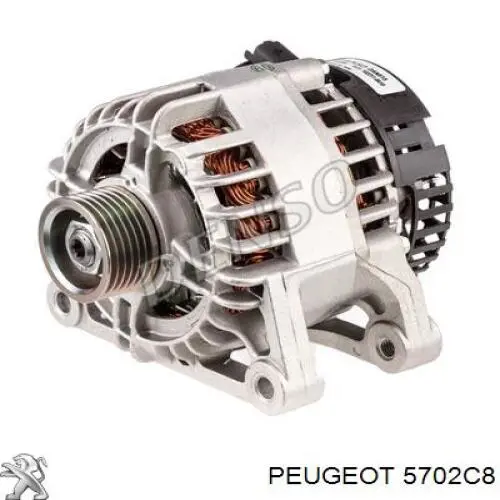 5702C8 Peugeot/Citroen Генератор автомобильный