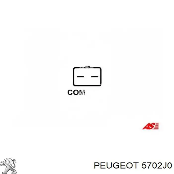 5702J0 Peugeot/Citroen Генератор автомобильный