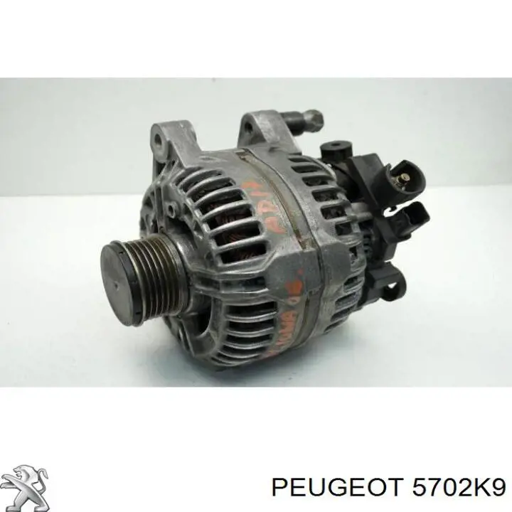 5702K9 Peugeot/Citroen Генератор автомобильный