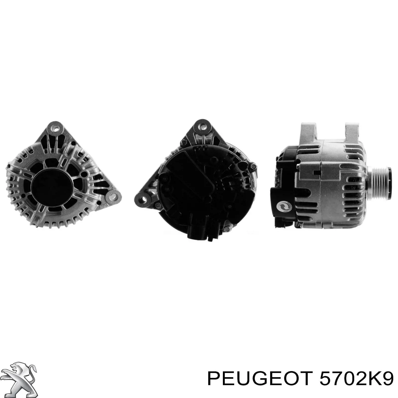 Генератор 5702K9 Peugeot/Citroen