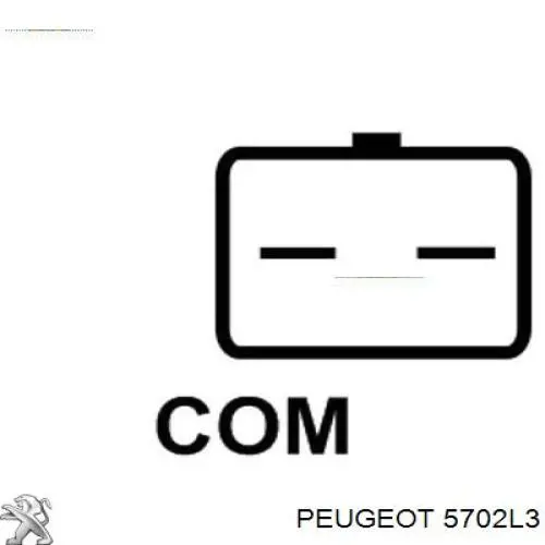 Генератор 5702L3 Peugeot/Citroen