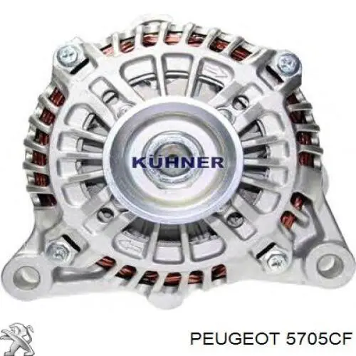5705CF Peugeot/Citroen Генератор автомобильный