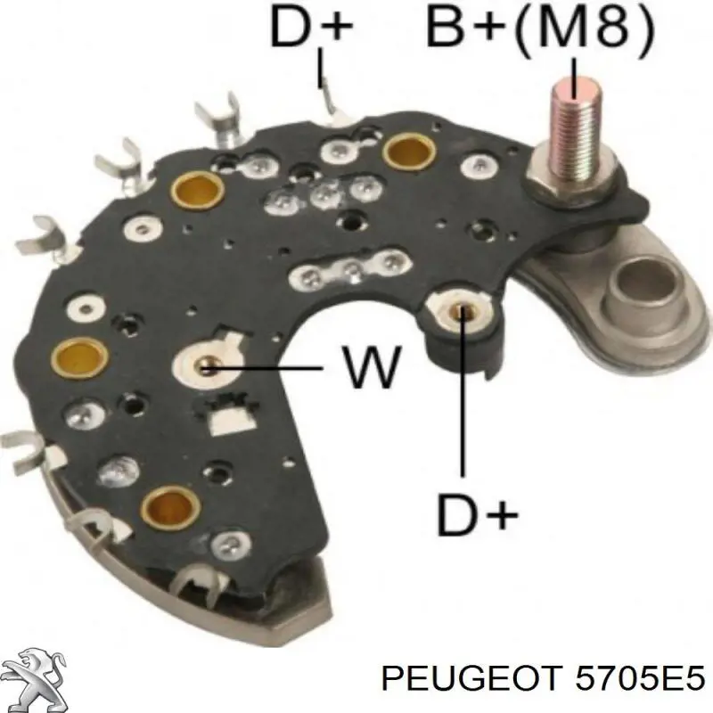 5705E5 Peugeot/Citroen генератор