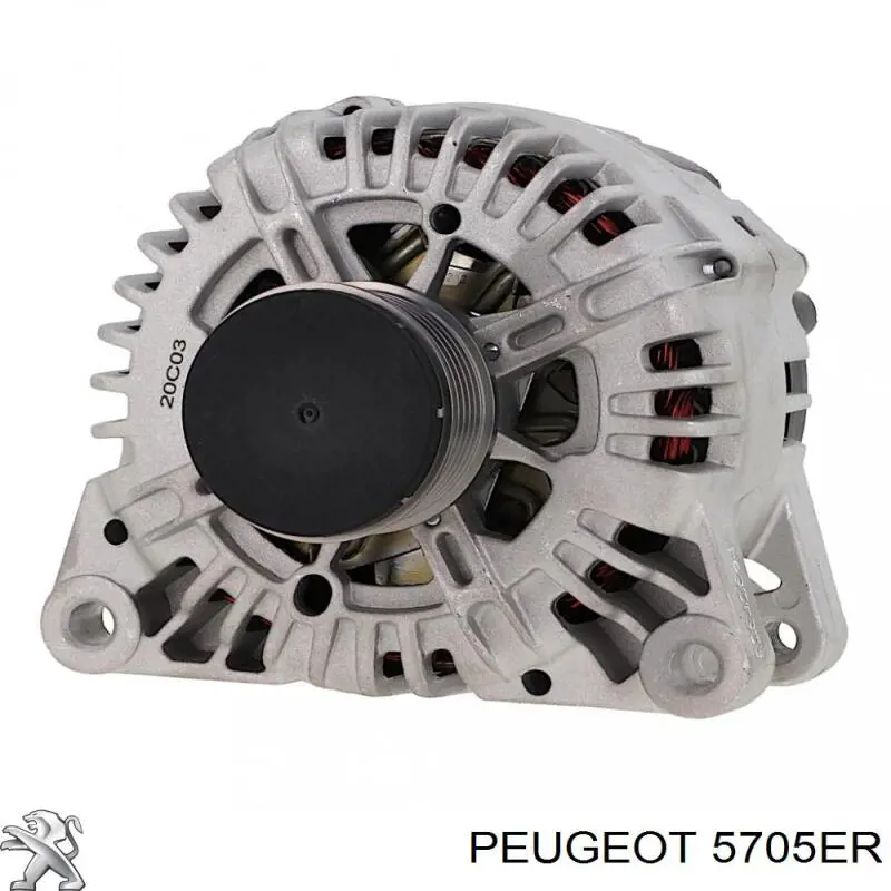 Alternador 5705ER Peugeot/Citroen