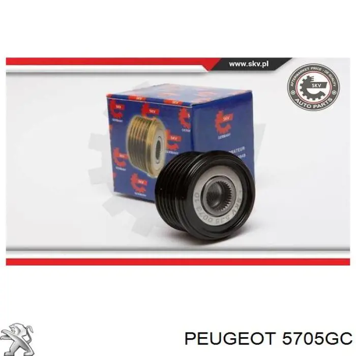 5705GC Peugeot/Citroen генератор