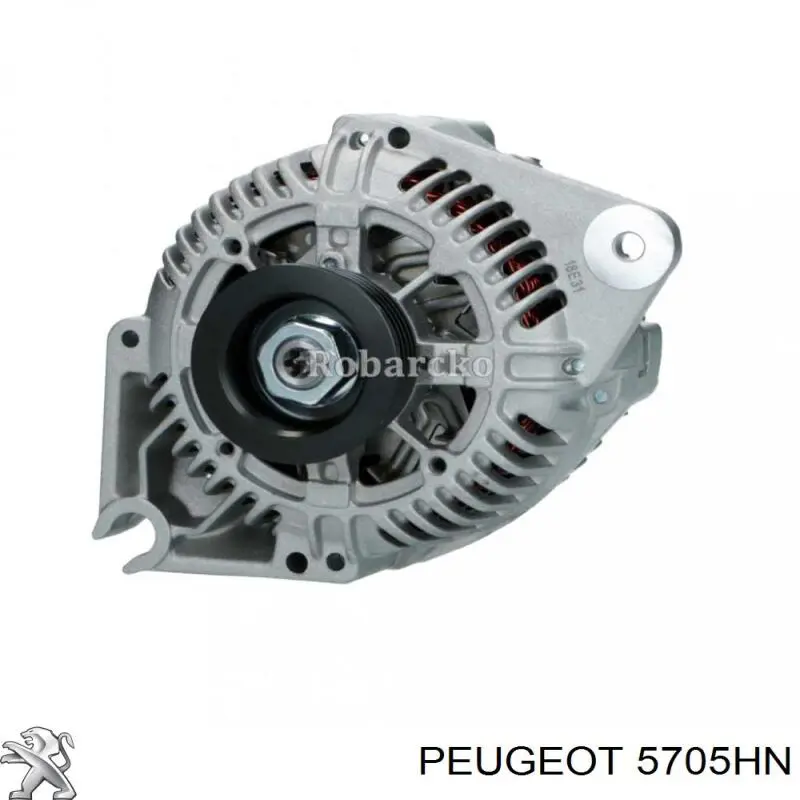 5705HN Peugeot/Citroen генератор