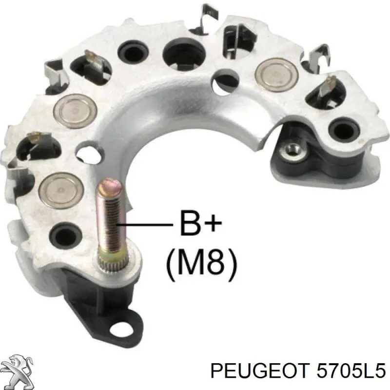 Автомобильный генератор Peugeot/Citroen 5705L5 цена, от 172.37 USD