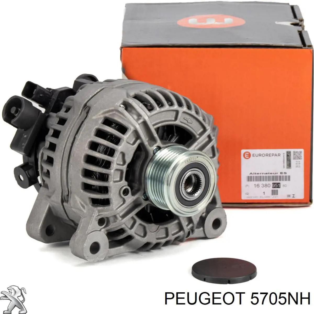 5705NH PEUGEOT Alternador original y equivalente