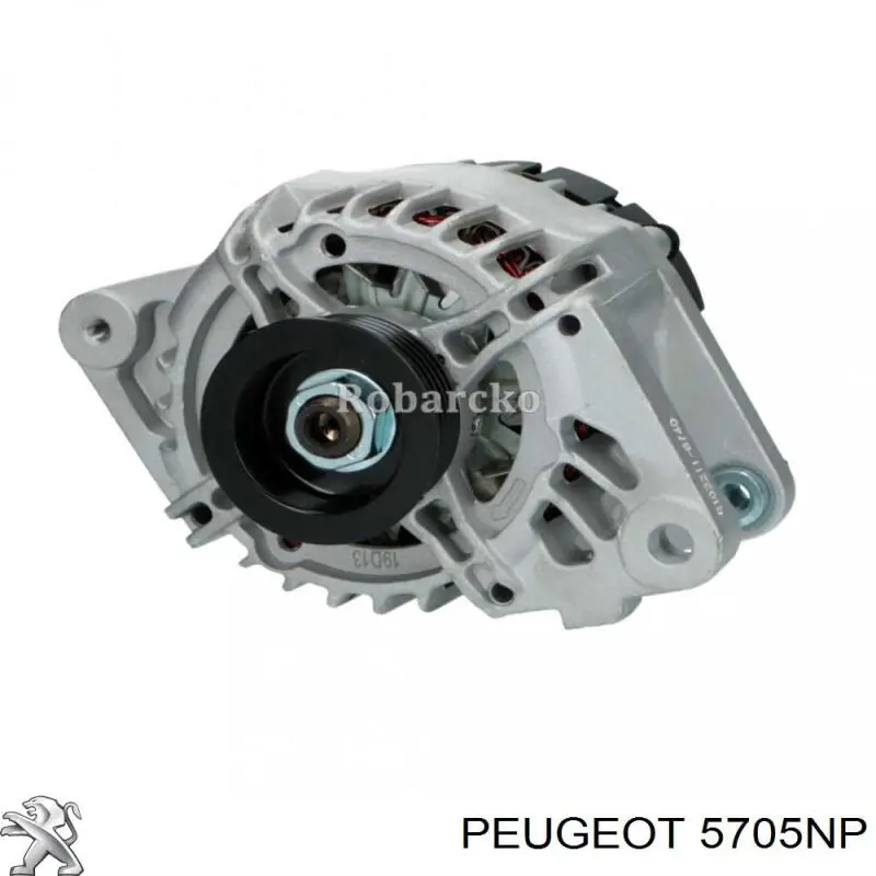 Автомобильный генератор Peugeot/Citroen 5705NP цена, от 176.25 USD