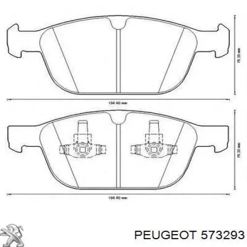  Peugeot/Citroen 573293 цена, от 108.86 USD
