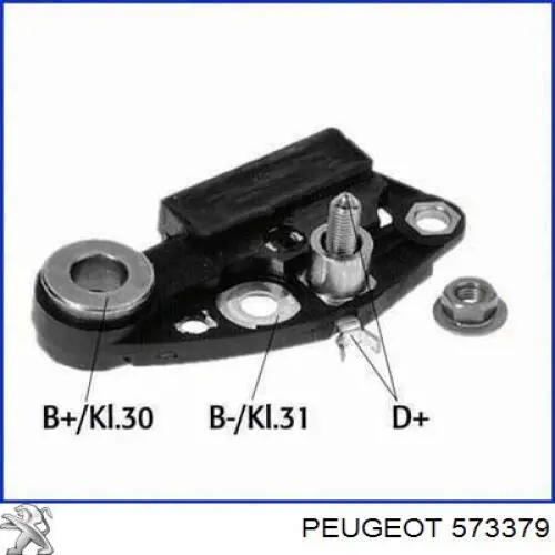573379 Peugeot/Citroen eixo de diodos do gerador