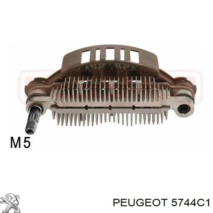 Мост диодный генератора Peugeot/Citroen 5744C1