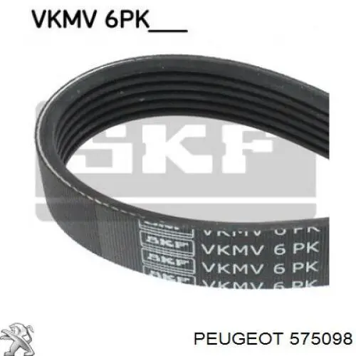 Клиновый ремень Peugeot/Citroen 575098 цена, от 9.60 USD