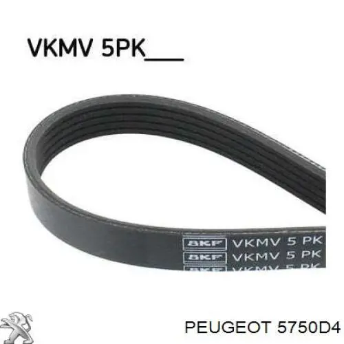 Клиновый ремень Peugeot/Citroen 5750D4 цена, от 10.57 USD