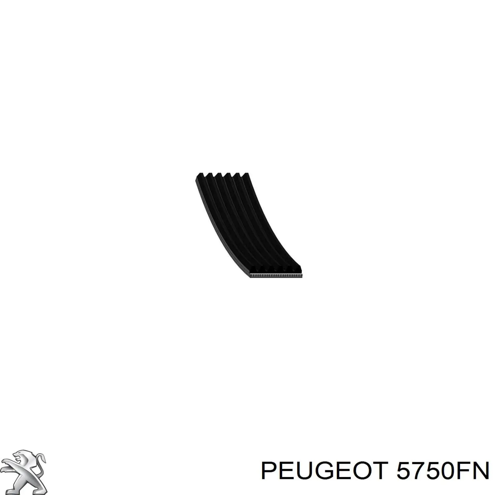 5750FN Peugeot/Citroen ремень генератора