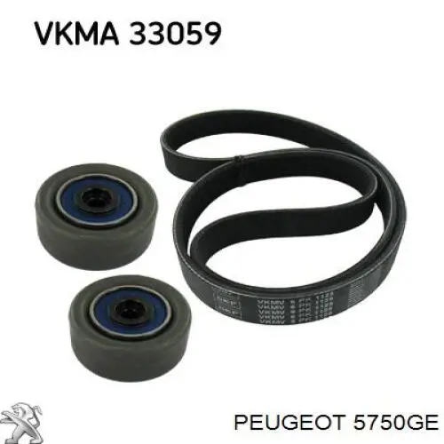 Купить 5750GE Peugeot/Citroen Ремень генератора
