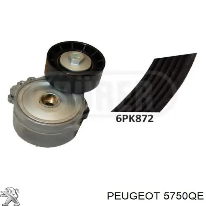 5750QE Peugeot/Citroen ремень генератора