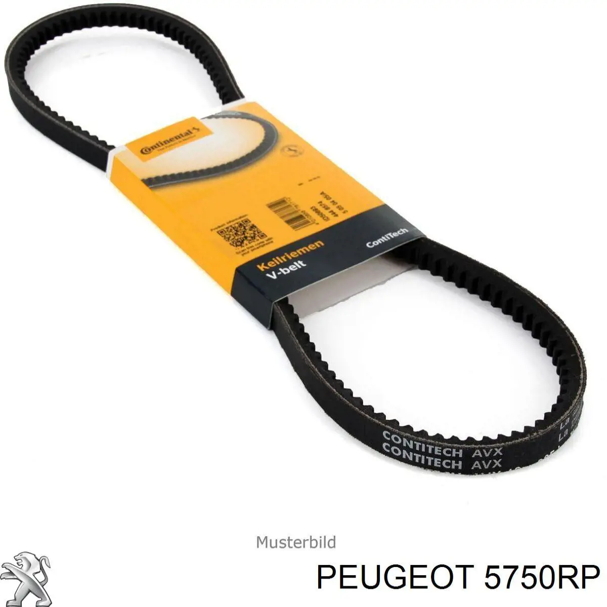 5750RP Peugeot/Citroen ремень генератора
