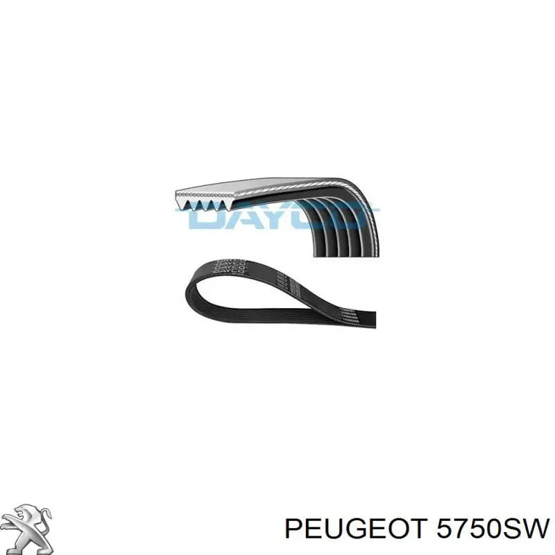 5750SW Peugeot/Citroen ремень генератора