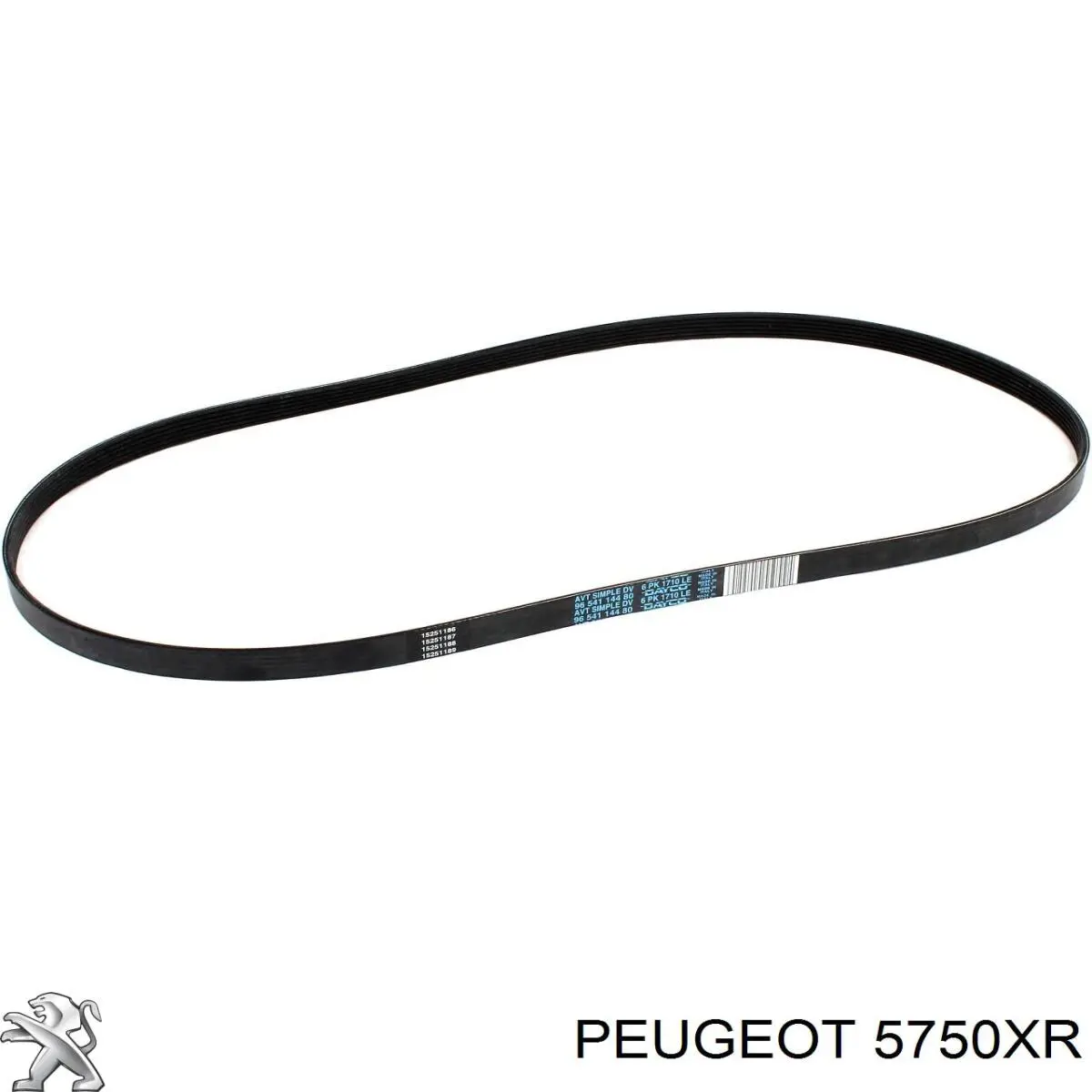 5750XR Peugeot/Citroen ремень генератора