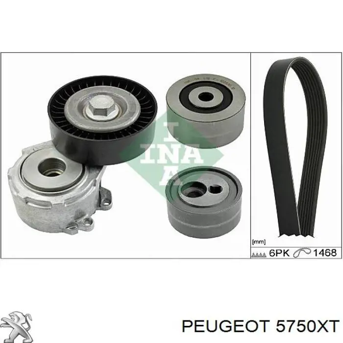 Клиновый ремень Peugeot/Citroen 5750XT цена, от 13.47 USD