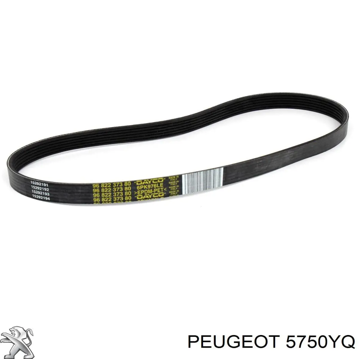Ремень генератора 5750YQ Peugeot/Citroen