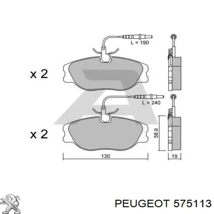 Натяжной ролик Peugeot/Citroen 575113 цена, от 15.14 USD