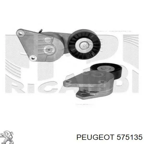 Tensor de correa, correa poli V 575135 Peugeot/Citroen