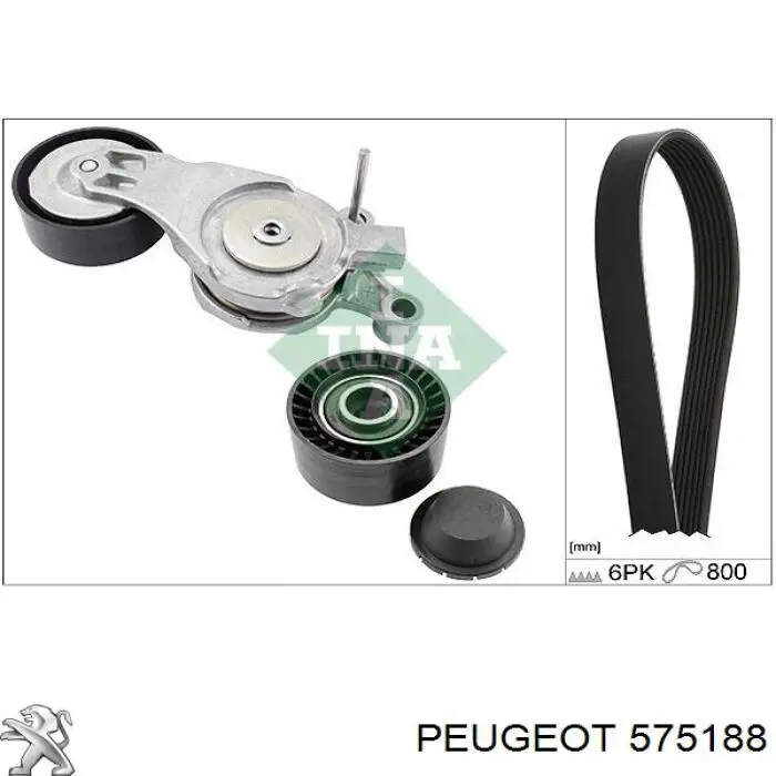 Паразитный ролик 575188 Peugeot/Citroen