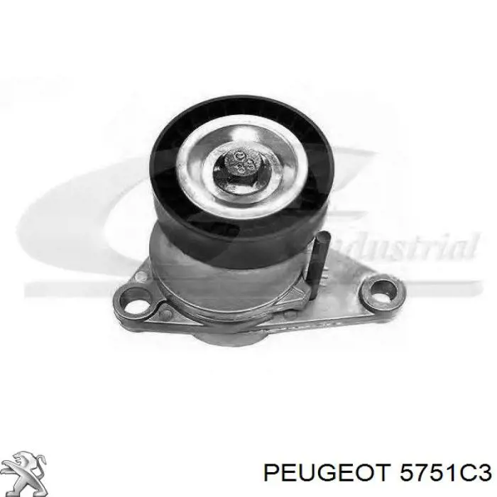 5751C3 Peugeot/Citroen натяжитель приводного ремня