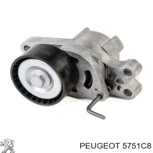5751C8 Peugeot/Citroen натяжитель приводного ремня