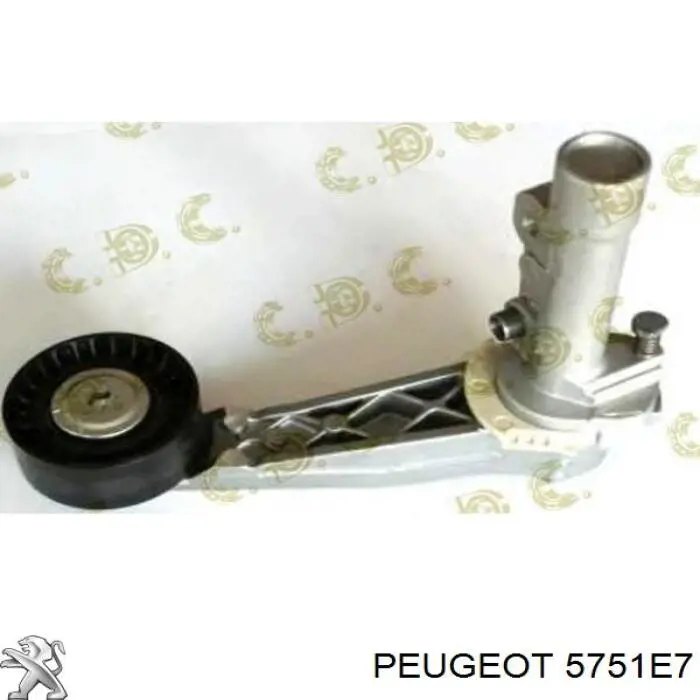 Натяжная планка поликлинового ремня Peugeot/Citroen 5751E7
