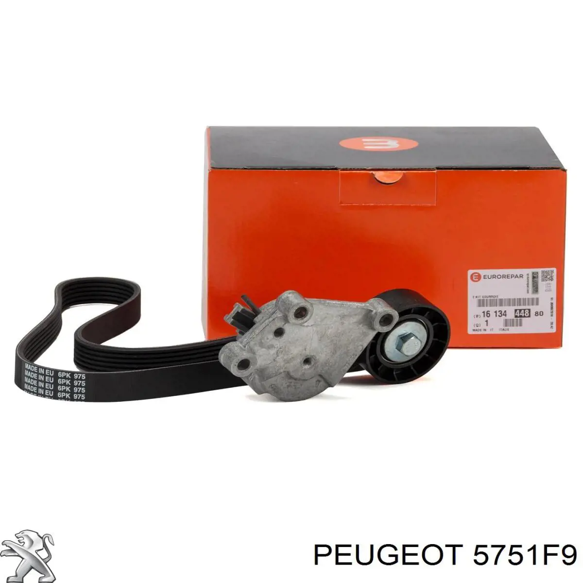 5751F9 Peugeot/Citroen натяжитель приводного ремня