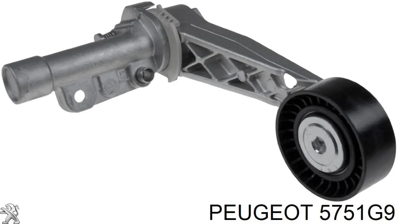 5751G9 Peugeot/Citroen натяжитель приводного ремня
