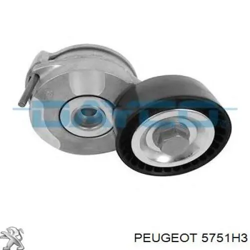 5751H3 Peugeot/Citroen натяжитель приводного ремня