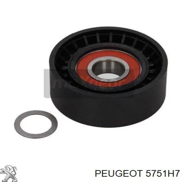 Натяжной ролик Peugeot/Citroen 5751H7 цена, от 8.78 USD