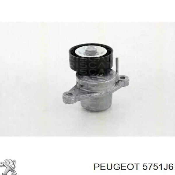 5751J6 Peugeot/Citroen натяжитель приводного ремня