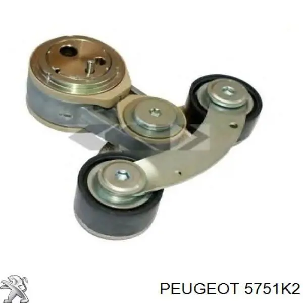 5751K2 Peugeot/Citroen reguladora de tensão da correia de transmissão