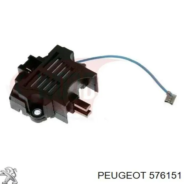 576151 Peugeot/Citroen relê-regulador do gerador (relê de carregamento)
