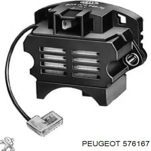 576167 Peugeot/Citroen реле-регулятор генератора (реле зарядки)
