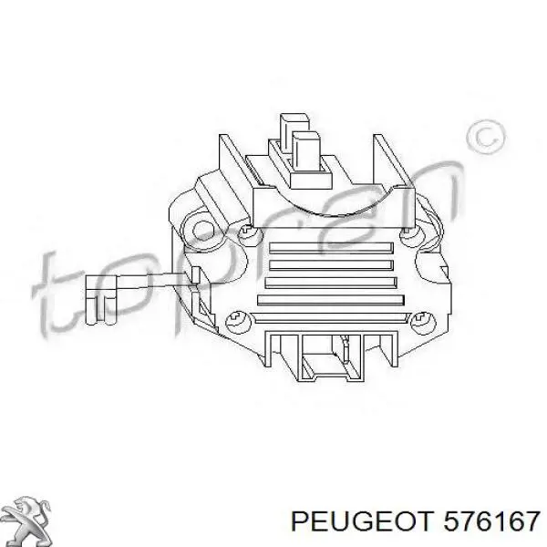 Реле зарядки генератора Peugeot/Citroen 576167 цена, от 8.57 USD
