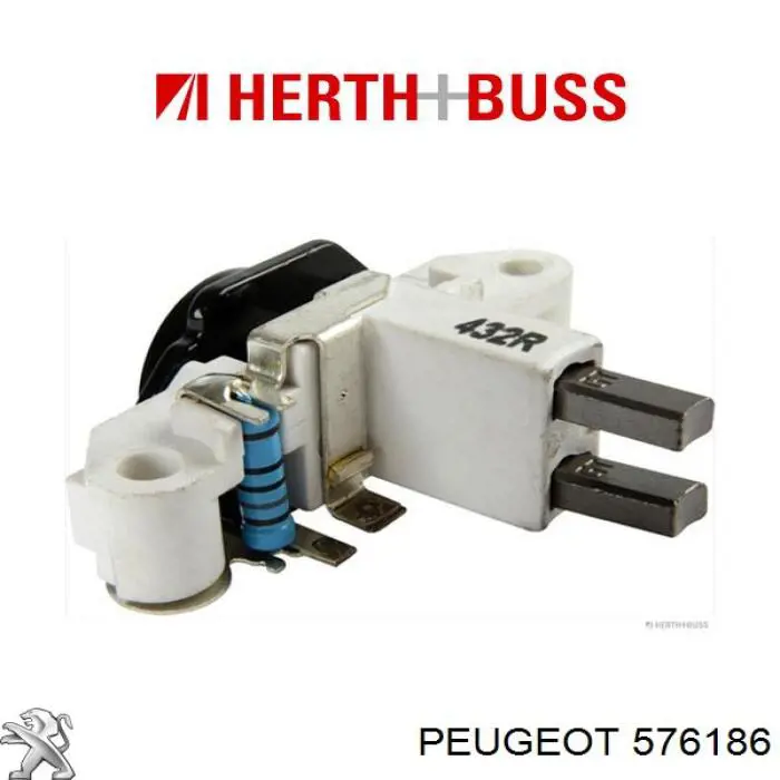 Реле зарядки генератора Peugeot/Citroen 576186 цена, от 6.16 USD