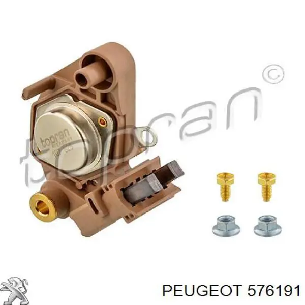Regulador De Rele Del Generador (Rele De Carga) 576191 Peugeot/Citroen