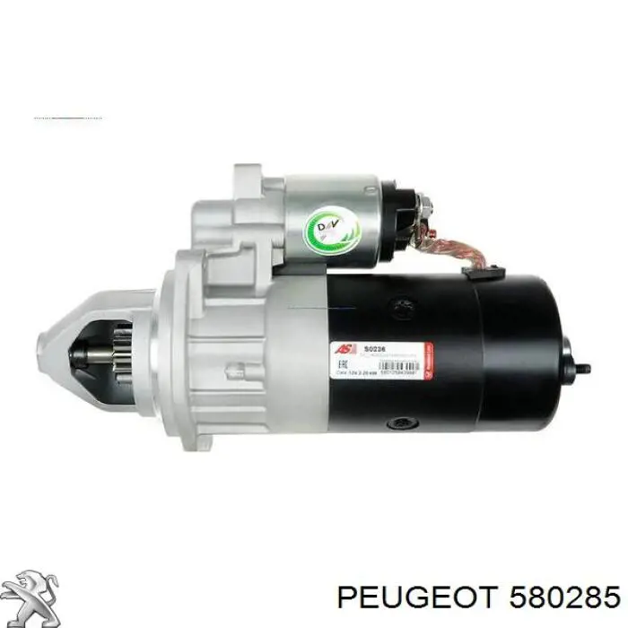 Купить 580285 Peugeot/Citroen Стартер