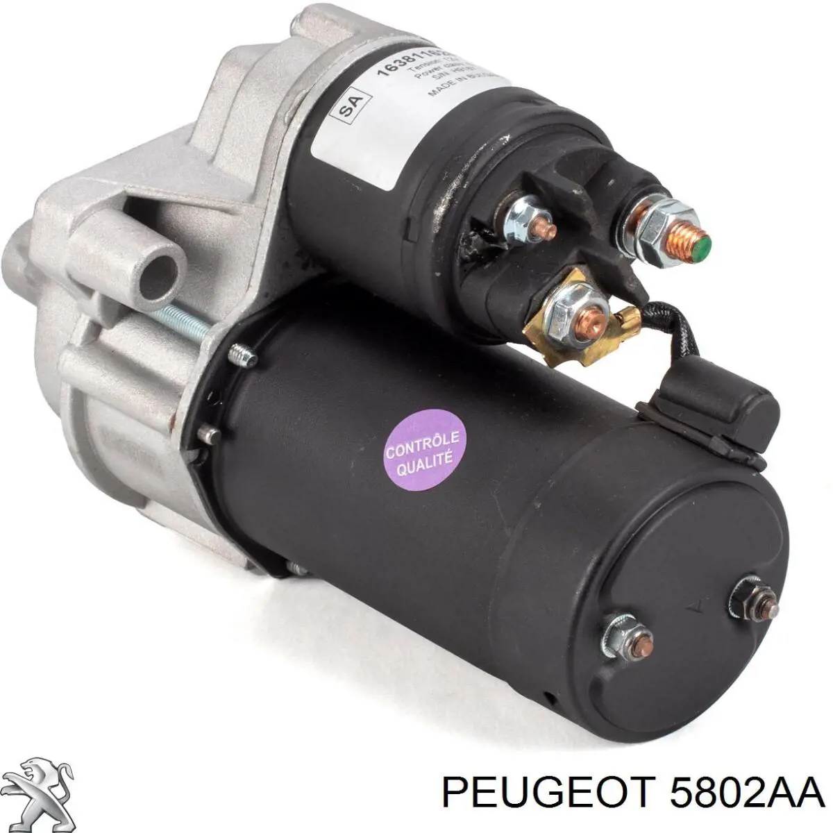 Купить 5802AA Peugeot/Citroen Стартер
