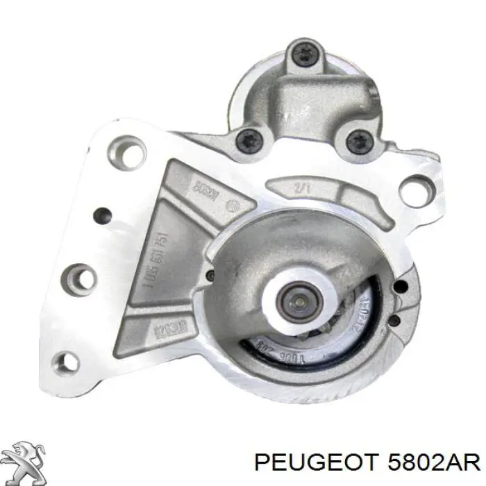 Motor de arranque 5802AR Peugeot/Citroen