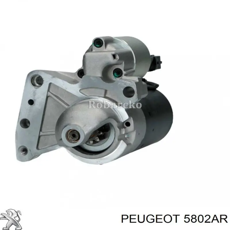 5802AR Peugeot/Citroen motor de arranco