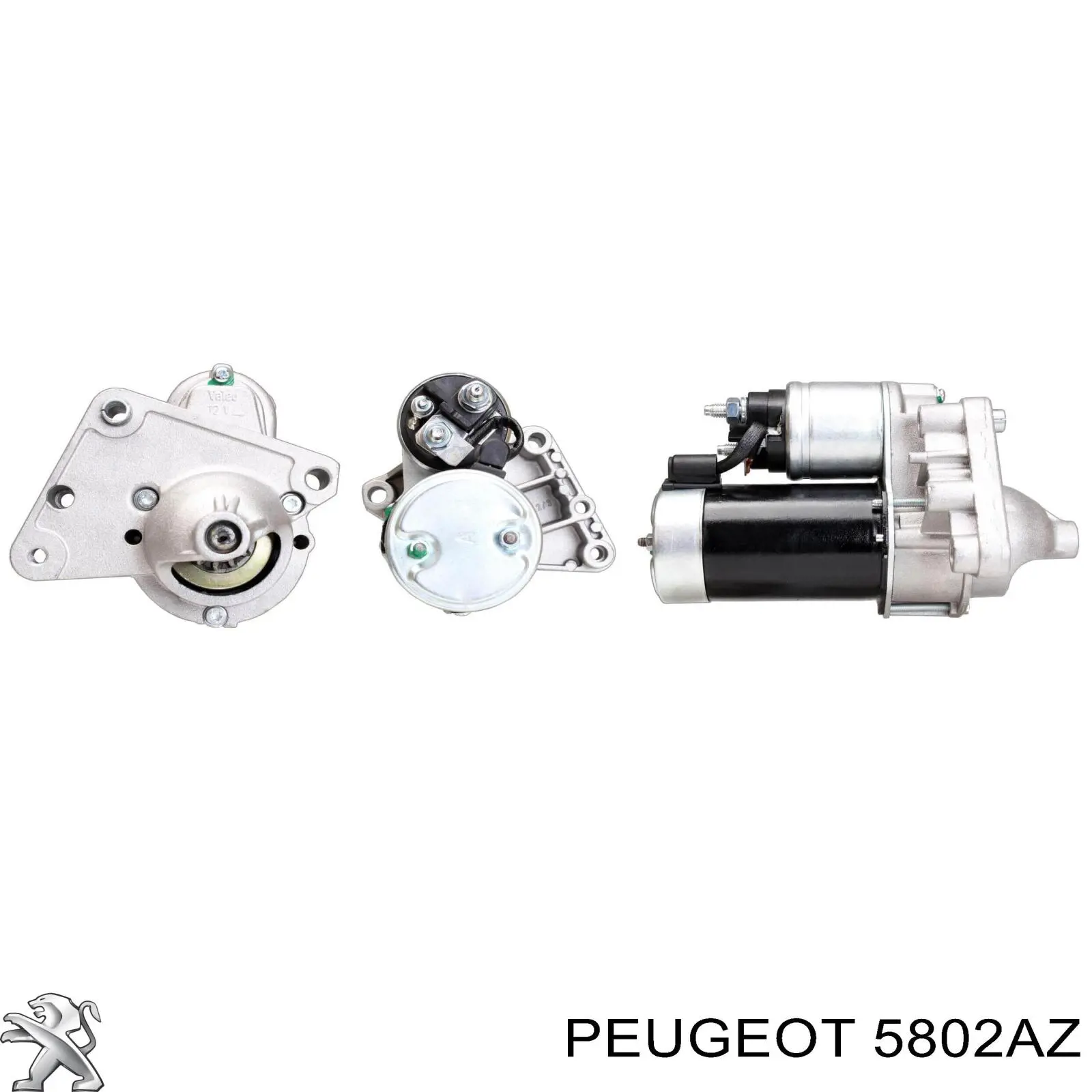 Купить 5802AZ Peugeot/Citroen Стартер
