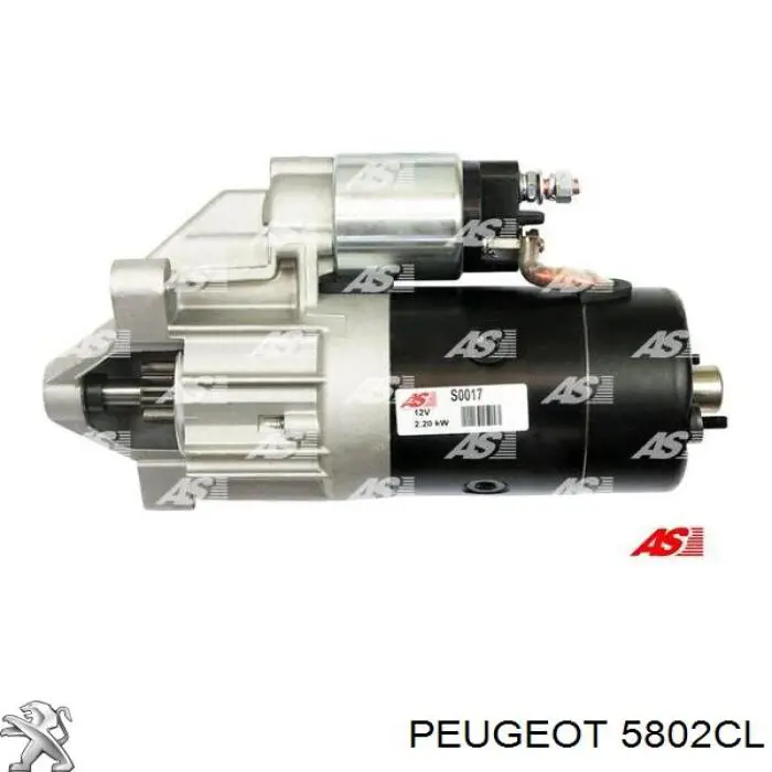 5802CL Peugeot/Citroen стартер