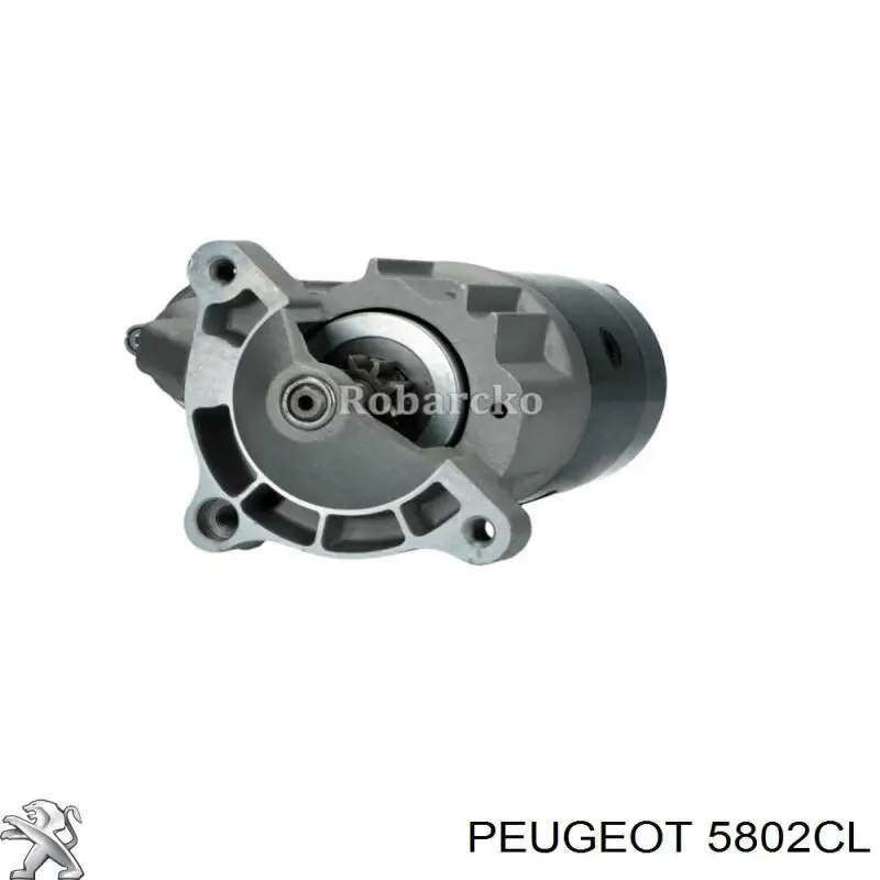 Стартер 5802CL Peugeot/Citroen